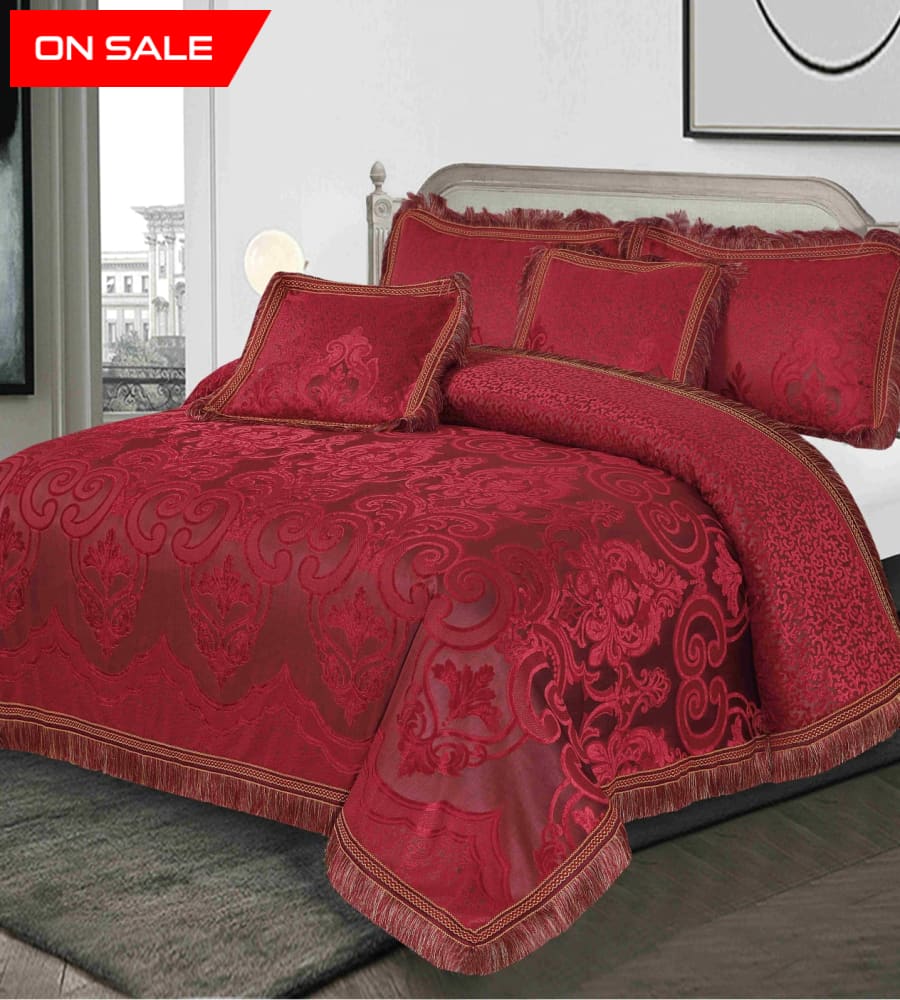 5 Pcs Palachi Bedsheet Set Ms - 005 Bed Sheets