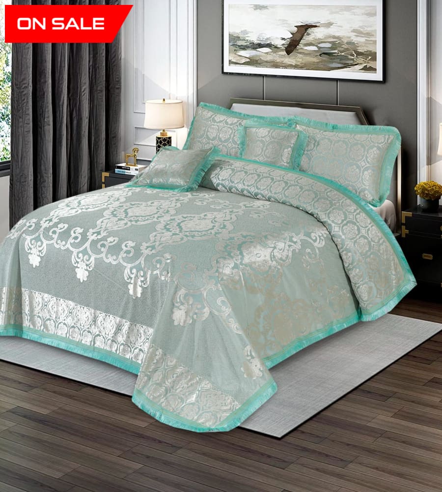 5 Pcs Palachi Bedsheet Set Ms - 008 Bed Sheets