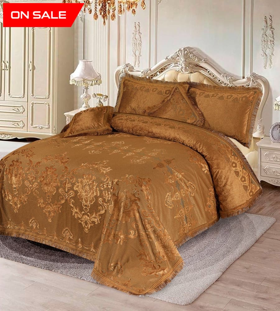 5 Pcs Palachi Bedsheet Set Ms - 009 Bed Sheets