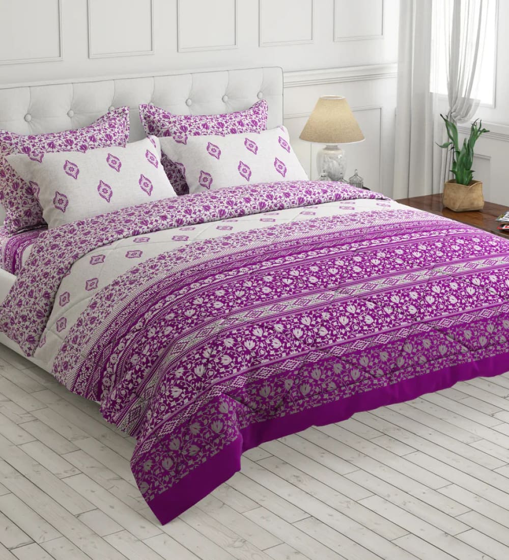 7 Pcs Comforter Set Mh-736 Quilts & Comforters