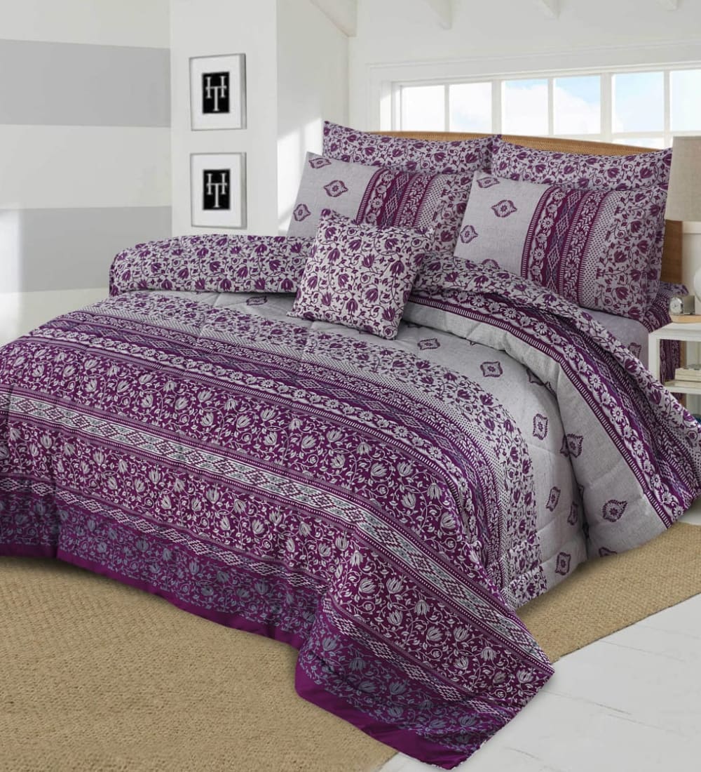 7 Pcs Comforter Set Mh-739 Quilts & Comforters