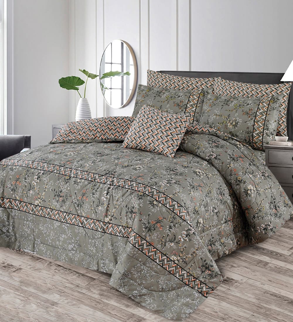 7 Pcs Comforter Set Mh-768 Quilts & Comforters