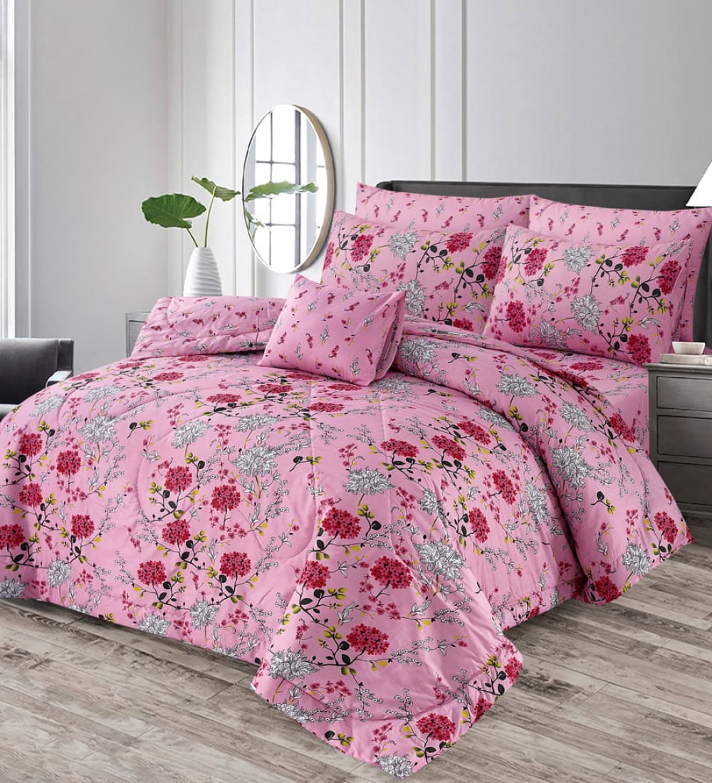 7 Pcs Comforter Set Mh-775 Quilts & Comforters