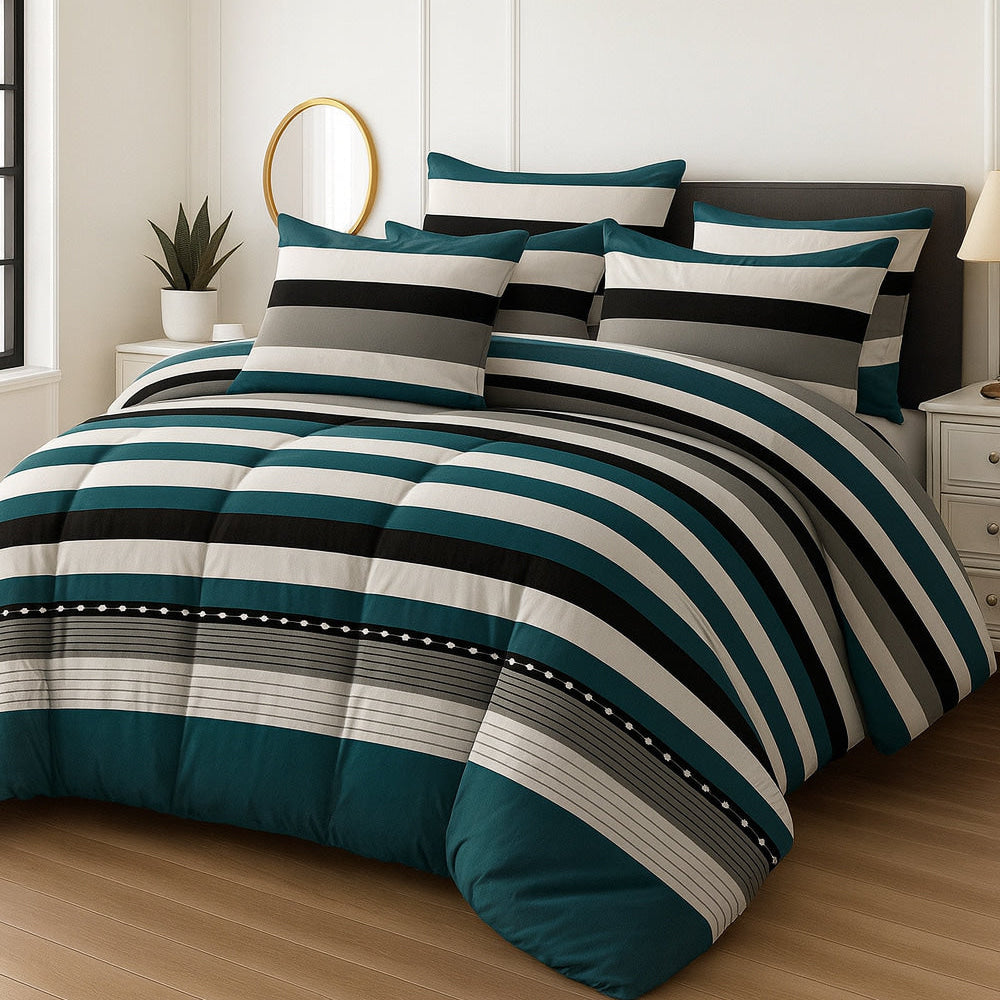 7 Pcs Comforter Set Mh-794 Quilts & Comforters