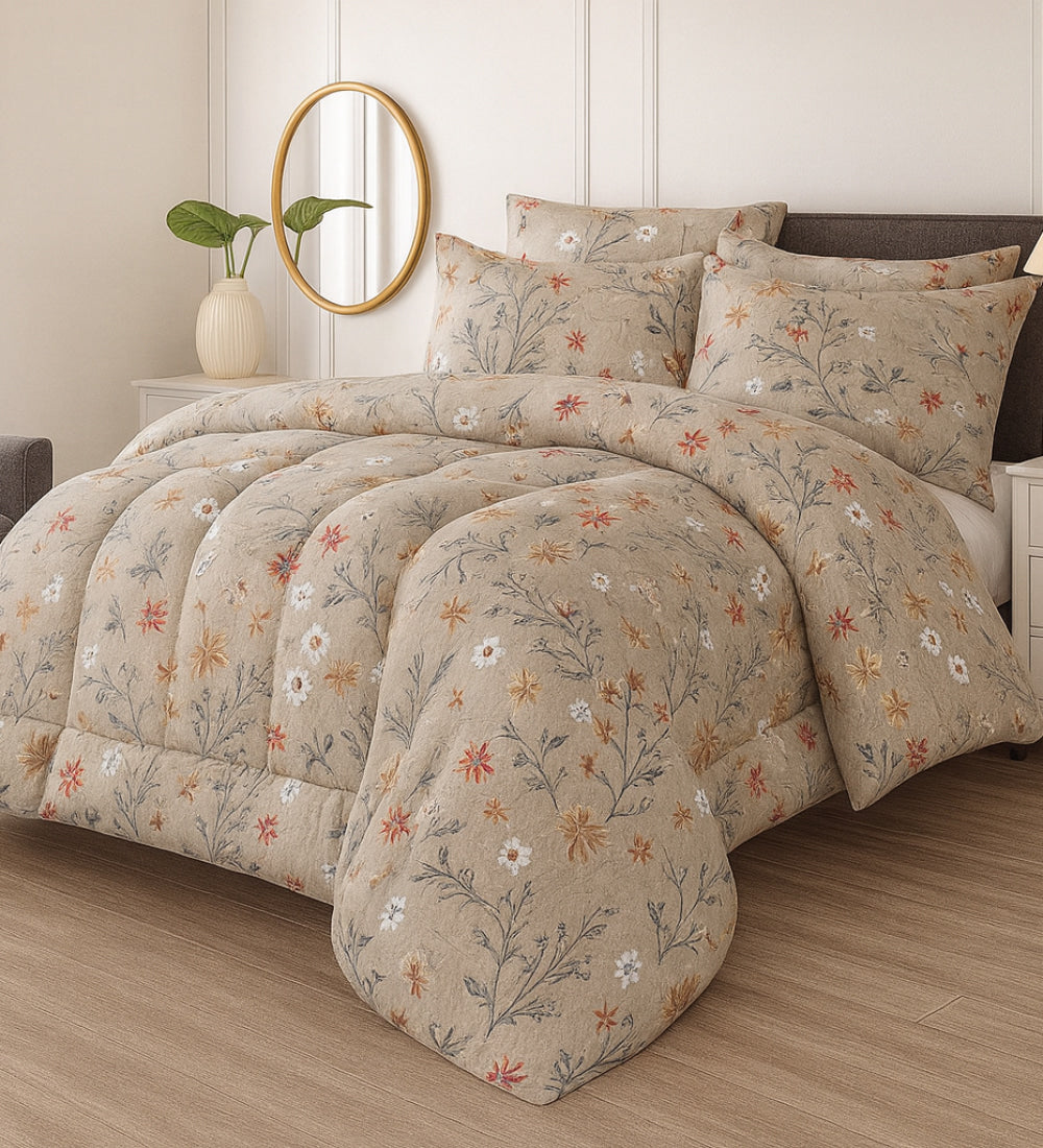 7 Pcs Comforter Set Mh-829 Quilts & Comforters
