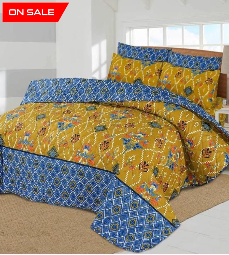 Alphasim - Summer Comforter Set 7Pcs Quilts & Comforters