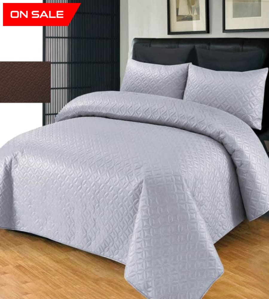 Bedspread Set 3 Pcs 1004 Quilts & Comforters