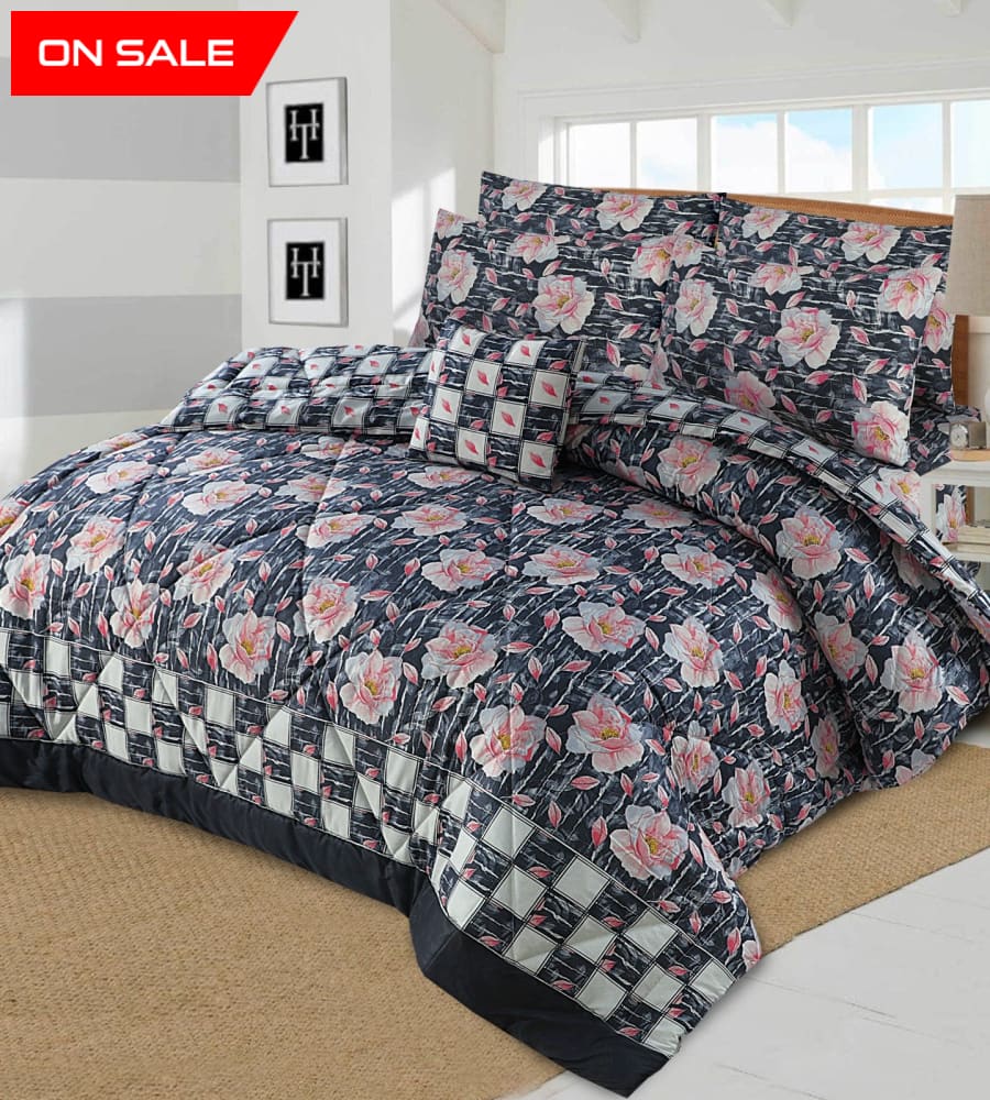 Komaz 7Pc Summer Comforter Set Quilts & Comforters