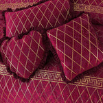 Mardian 5pc Fancy Plated Set 1910 Bed Sheets