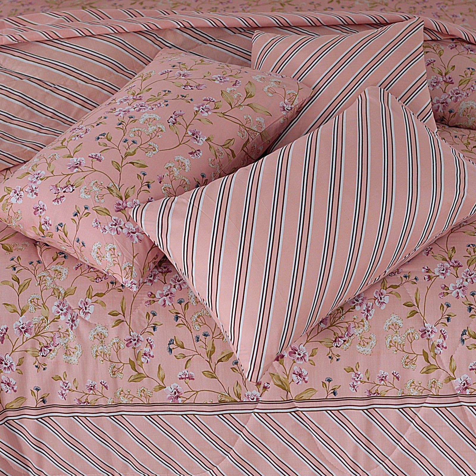 7pc Comforter Set S-45