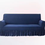 Turkish Style Sofa Cover ﹙ Blue ﹚ Quilts & Comforters