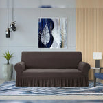 Turkish Style Sofa Cover ﹙ Brown ﹚ Quilts & Comforters