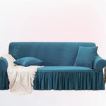 Turkish Style Sofa Cover ﹙ Dark Zinc ﹚ Quilts & Comforters