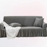 Turkish Style Sofa Cover ﹙Grey ﹚ Quilts & Comforters