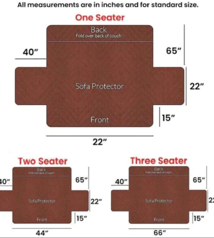 Ultrasonic Cotton Quilted Sofa Cover﹙ Blue﹚ Quilts & Comforters