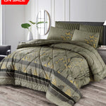 7 Pcs Summer Comforter Set Sr - 907 Quilts & Comforters