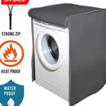 Waterproof Front Loaded Washing Machine Covers 6 Kg / Grey Cover
