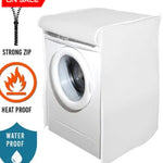 Waterproof Front Loaded Washing Machine Covers 6 Kg / White Cover